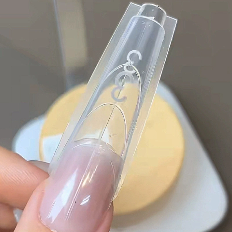 Long Coffin Long Oval Dual Nail Forms Reusable Sandwich Nail Molds